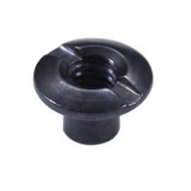 [10PCS] 8-32 Slotted Posts - (0.187in. Length) - (Black Oxide Finish) - MRD Design - for Kydex Holster Making, Upholstery, Tactical Gear, Item Repair & DIY Fastening