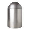 Umbra Mezzo Swing-Top Waste Can, 2.5-Gallon (9 L), Brushed Nickel/Silver