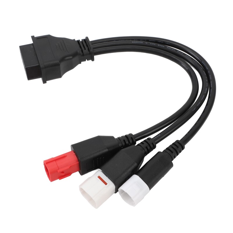 3 In 1 Motorcycle OBD Diagnostic Cable 16Pin to 3PIN