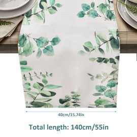 Volumoon Linen Table Runner, Lemon Tablecloth, Vintage Kitchen Table Decoration, Tablecloth Rectangle Lemon Yellow, Creative Fruit Table Tablecloths for Kitchen Decoration, Party, Restaurant, 40 x 140