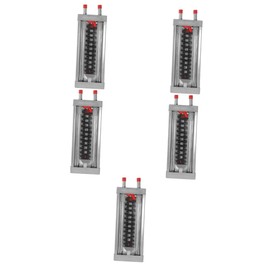 iplusmile 5pcs U-shaped Pressure Gauge Water Pressure Tester U-shaped Pressure Meter U Tube Manometer Pressure Gauge for Laboratory Manometer u Gauge Home Meter Sensor Supply Stainless Steel