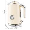 SUSTEAS Electric Kettle - 57oz Hot Tea Kettle Water Boiler