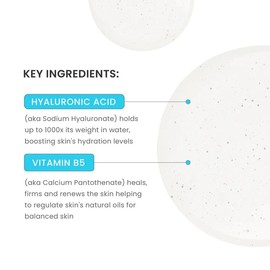 Timeless Skin Care Vitamin B5 Serum - Hydrating Face Serum with Hyaluronic Acid - Oil-Free - for Oily Skin - Fragrance-Free - Pouches