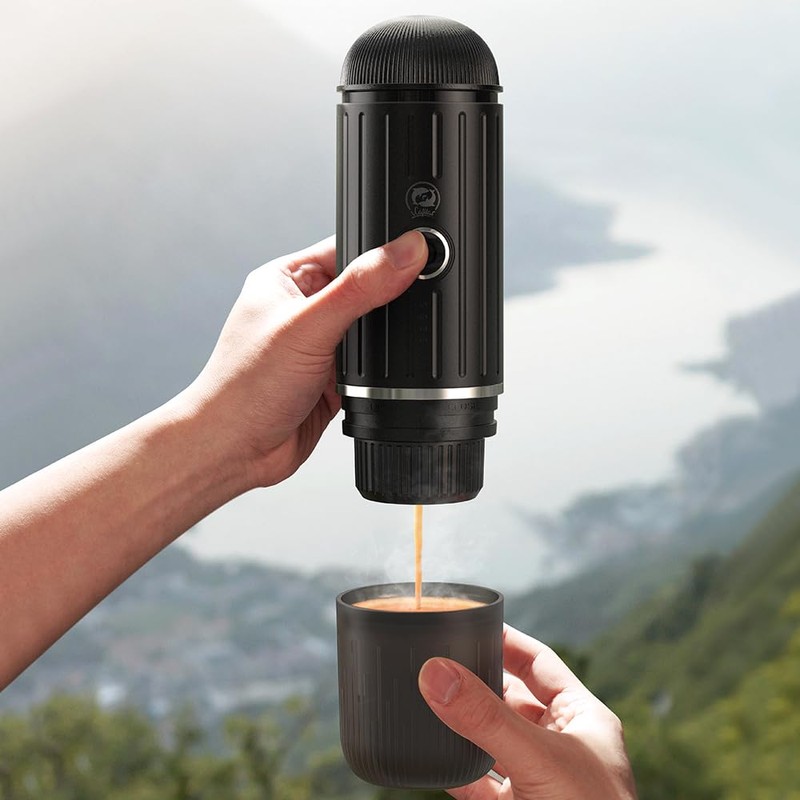 BENFUCHEN Portable Espresso Machine For Travel, USB-C Charging, Self-Heating Electric