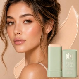 Pixi Beauty Base Humectante en Barra On-The-Glow, Tono Crema, 19g