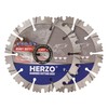 HERZO Set of 2 Diamond Cutting Discs Diameter 125 mm