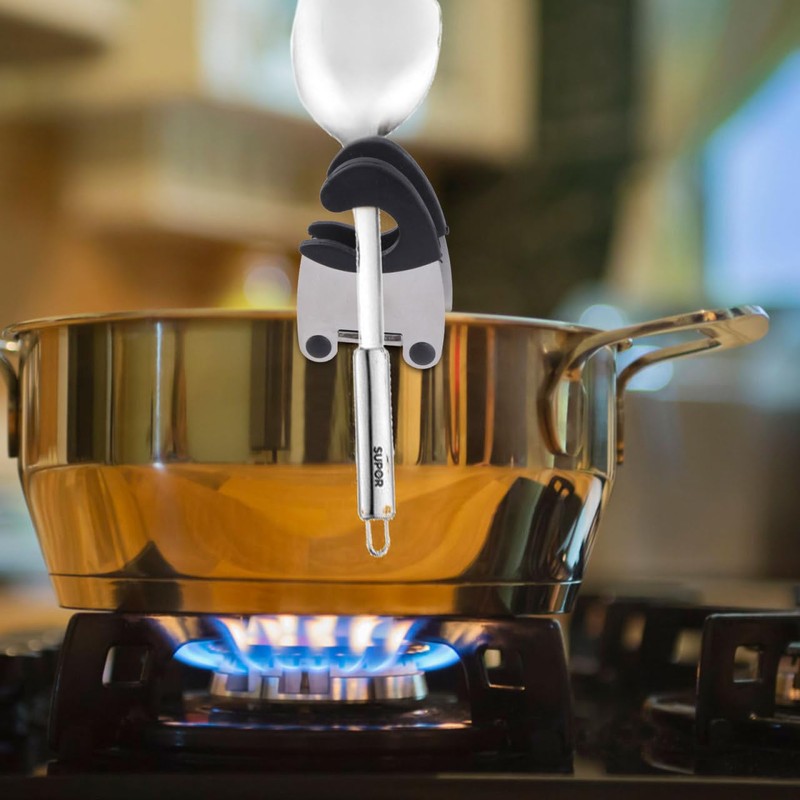 MAGICLULU 2pcs Spoon Clip for Pot Spoon Holder Pot Overflow