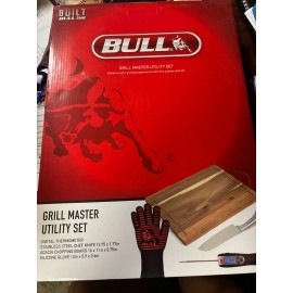 Bull Grill Master Utility Set 4 piece