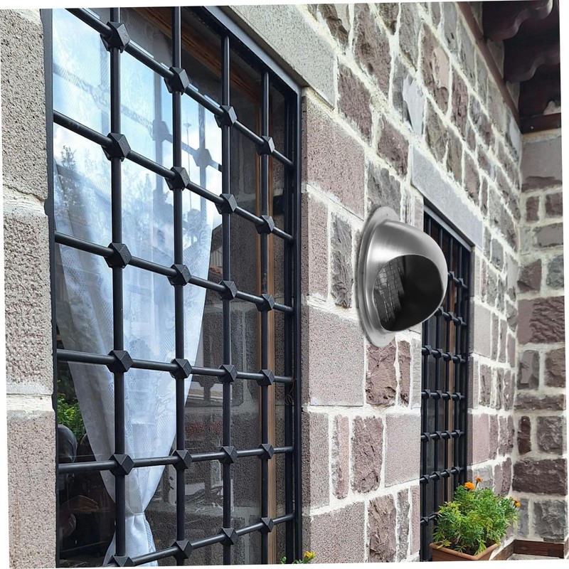 iplusmile Exterior Vent Covers Stainless Steel Dryer Vent Cap Round