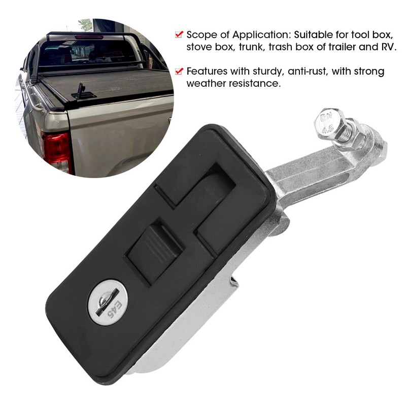 Trunk Shutter Door Lock Carriage Rear Cover Lock Refitting for
