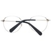 MONCLER ML5140D-001 Moncler Genuine Eyeglass Frame, Black, Black, Black, Gold,