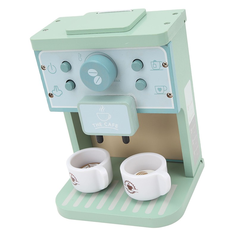 Coffee Maker Toy Fun Early Education Simulation Milk Cups Round