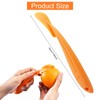 APOMOONS Orange Peeler 1 Piece, Orange Peeler, Plastic Peeler, Orange,