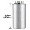 BOJACK 30+7.5 uF ±6% 30/7.5 MFD 370/440 VAC CBB65B Dual