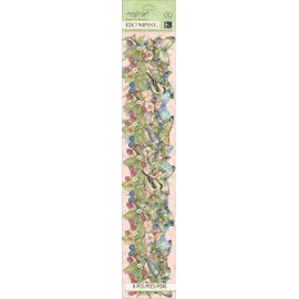 K&Company Floral Acetate Adhesive Border by Susan Winget