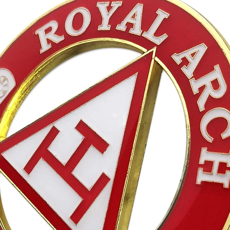 Masonic Royal Arch Auto Decal Freemason Car Emblem