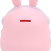 Piggy Bank Cartoon Cute Penguin Shape Pink Large Capacity Coin