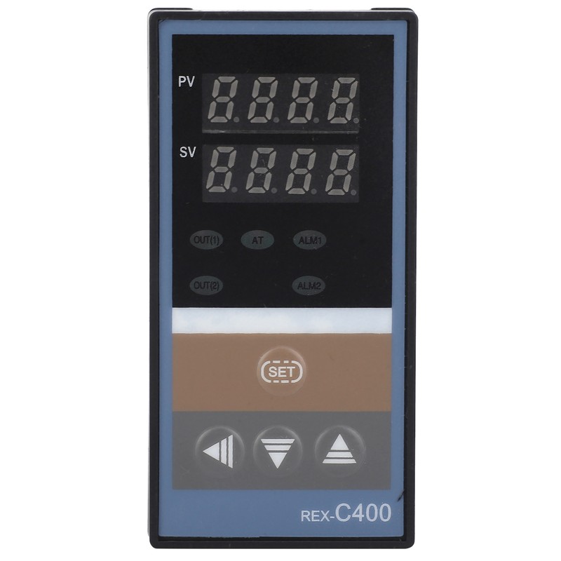 BERM Digital Display Temperature Meter High Accuracy Thermometer REX-C400FK02-V x