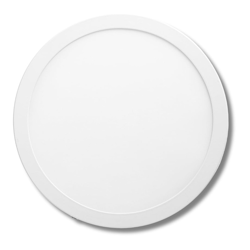 Jandei LED Round Recessed Ceiling Light | Flat Panel Ultra