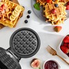 Mini Waffle Iron for Classic Waffle Maker, Small Waffle Maker