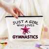 Yoxiumi Gymnastics Gifts Gymnastics Stuff Gymnastic Makeup Bag Gymnastics Bag