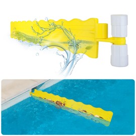 SIPTPNLEI Pool Debris Skimmer,Pool Leaf Skimmer Guard,Work with Most Skimmer Systems on Above-Ground and in-ground Pools,6.7 Inches to 4 Inches(Yellow)