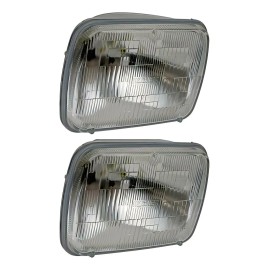 Faros (2 Piezas) Luces Altas Y Bajas Supra 86/93 Wagner Hd Ambos Lados