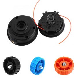 Realman Trimmer Head for Bolens BL100 BL110 Bl160 Craftsman 31679111 31679112 316711370 316711390 316711470 Homelite BC2500AZ BC2500AZ BC2500AZ F3050 HBC28 HBC28 HBC30Bi (with OBL Knobs)