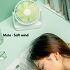 USB Desk Fan Wall Mounted Hanging Desk 3 in 1