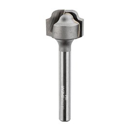 Ultra-Shear Juice Groove Router Bits, 5/32" Radius, 1/4" Shank, Carbide Tip, 2 Flute, USA Made CNC Bits for Cutting Board Grooves - US25L15JG