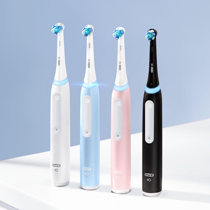 Oral-B iO Deep Clean Rechargeable Electric Powered Toothbrush, Black with