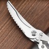 Poultry Scissors, Sharp Kitchen Scissors, Stainless Steel with Ergonomic Handle,