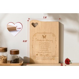 THETCHRY Valentines Day Gifts for Wife 2025,Design in USA Best You Style Cutting Board Gift,Valentines Gift for Lover- Engraved Bamboo Cutting Board,11.8''L*7.8''W