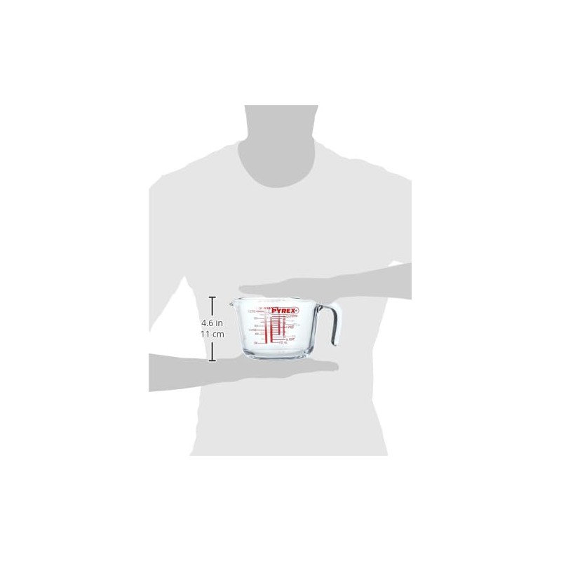 Pyrex 29160 PIREX Graduated Measuring Liter 1 Kitchen Tin, Material,