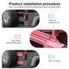 CheroCar Door Hinge Cover &Tailgate Hinge Cover Exterior Accessories Decoration