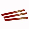 Faithfull Carpenters Pencils (3) Red - Medium