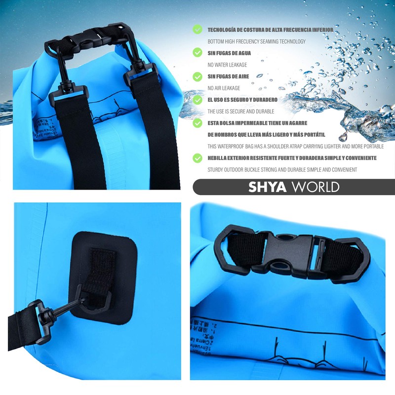 ShyaWorld Backpack Waterproof Dry Various Capacity Waterproof Airtight Protective Case