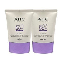 AHC Masters Mela Protect Waterful Sun Cream 40ml + 40ml / AHC 마스터즈 멜라 프로텍트 워터풀 선크림 40ml + 40ml