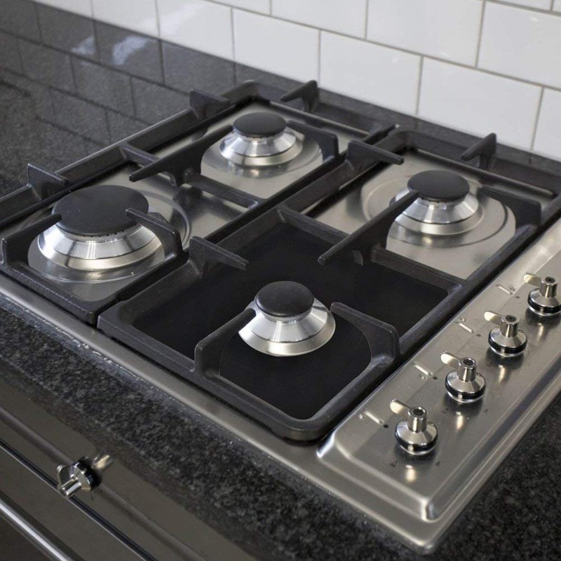 10 Pack Gas Stove Burner Covers, BetterJonny Non-stick Stovetop Burner