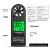 Digital Anemometer Handheld Wind Speed Meter for Measuring Wind Speed,