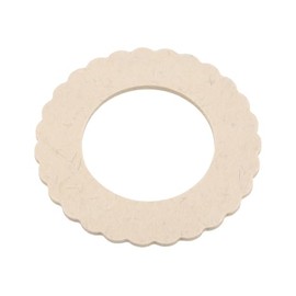 Tank Protection Ring, Felt, 135 x 70 mm, Height 5 mm, Beige