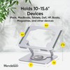 MENDELEEV STYLE Silver Laptop Stand for Desk with 360 Rotating