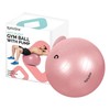 Gymcline Anti-Burst Gym Ball with Pump for Core Strengthening 65cm