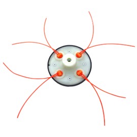 Woopeey 4 Way Universal Trimmer Head, Fits Most Brushcutter Weed Eater Whipper, Line Size .05 Inch to .095 Inch