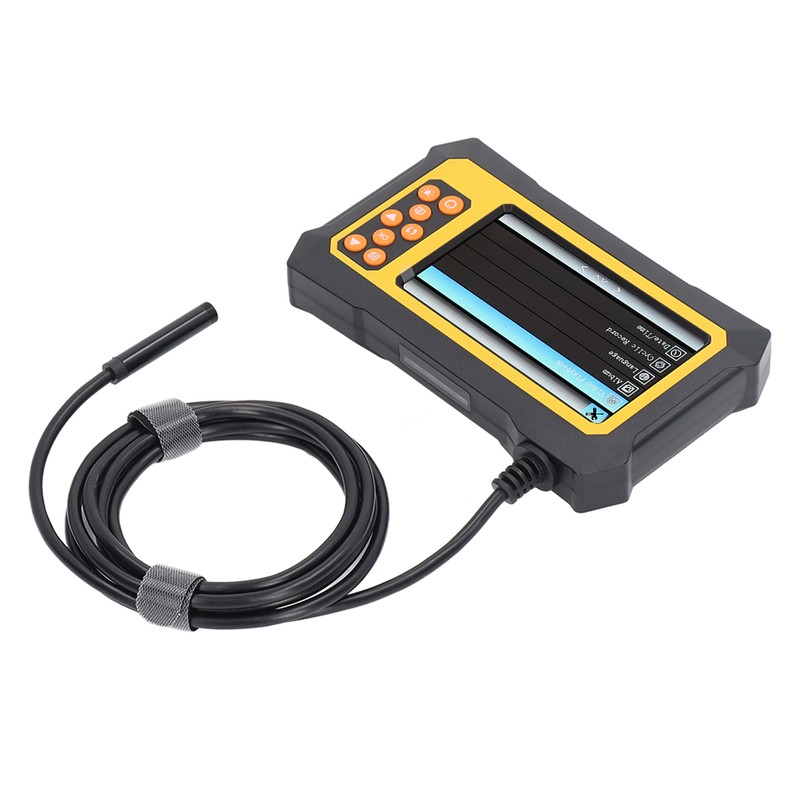 Endoscope 8mm Lens 4.3in LCD Screen Borescope Camera IP67 Waterproof