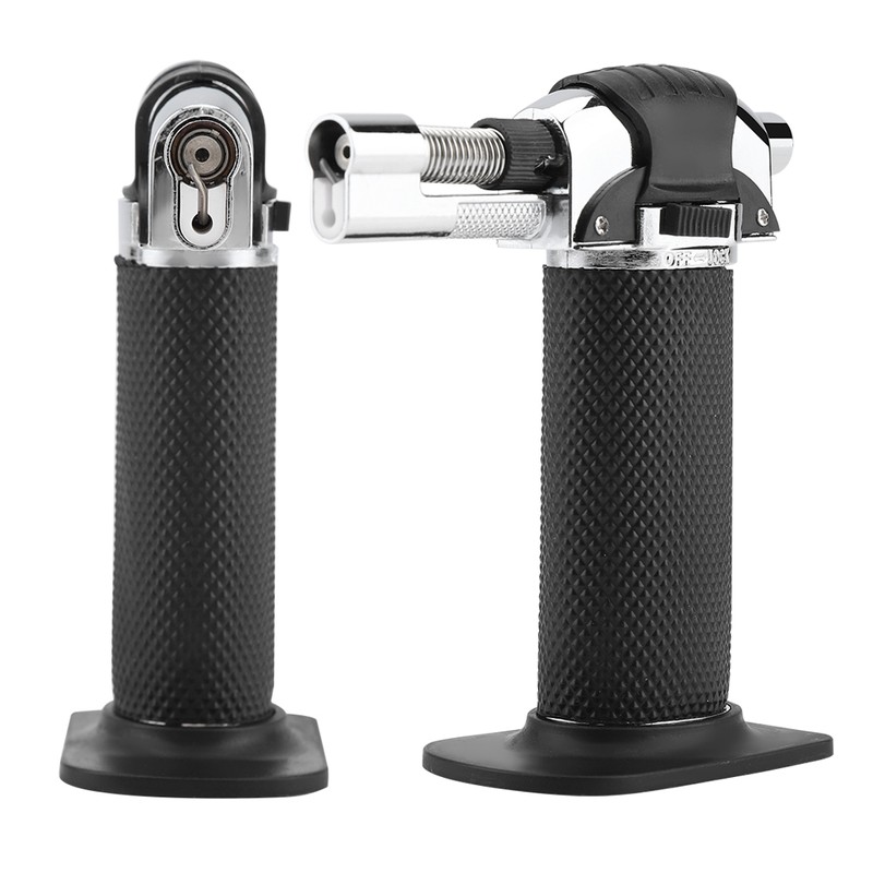 Portable Windproof Gas Butane Lighter Flame Gun Burner Fire Starter