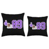Retro Football Player Apparel Retro Purple Foam Finger Football Player