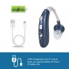 JahyElec Rechargeable Digital Hearing Aid Aids Behind the Ear BTE