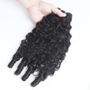 Burmese Curly Human Hair Bundles 3c4a Water Wave 20inch One