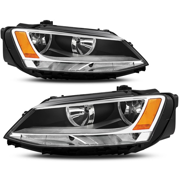 For 2011-2018 VW Jetta MK6 Sedan & Hatchback Headlights Assembly
